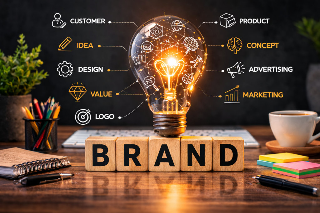 what makes a strong brand by Mj Digital
